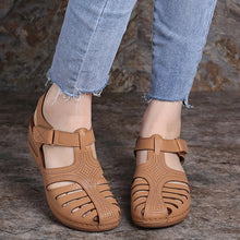 Cargar imagen en el visor de la galería, Women Sandals Bohemian Style Summer Shoes For Women Summer Sandals With Heels Gladiator Sandalias Mujer Elegant Wedges Shoes