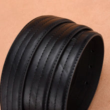 Cargar imagen en el visor de la galería, Fashion Pu Leather Belts For Men Pin Buckle Fancy Vintage Male Waist Belt for Jeans