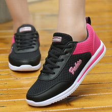 画像をギャラリービューアに読み込む, Fashion Women&#39;s Sports Shoes Sneakers Breathable Mesh Lace Up Casual Shoes - www.eufashionbags.com