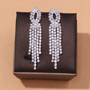 Luxury Silver Color Dubai Jewelry Sets for Women Anniversary Jewelry Gift mj01 - www.eufashionbags.com