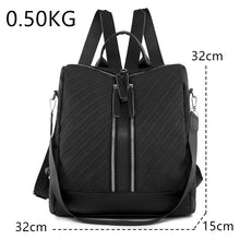 Load image into Gallery viewer, Fashion Women High Quality Leather Backpacks Travel Shoulder Bag Mochilas Feminina School Bags a73