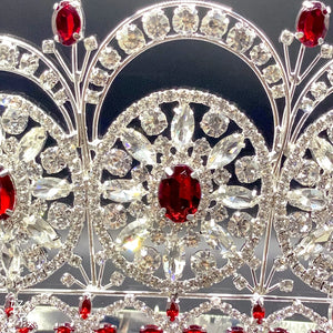 Luxury Wedding Hair Crown Rhinestone Diadem Pageant Tiara Hair Jewelry y80