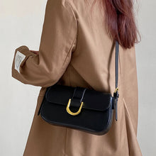 画像をギャラリービューアに読み込む, Red Women Fashion Crossbody Bag Saddle Small Patent Leather Shoulder Bag w178