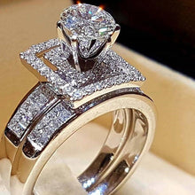 Charger l&#39;image dans la galerie, Trendy Women&#39;s Set Rings Wedding Jewelry hr219 - www.eufashionbags.com