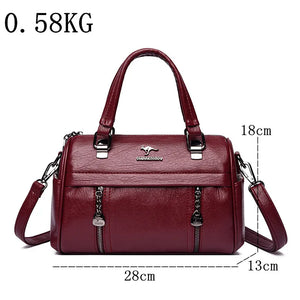 High Quality Leather Big Tote Shoulder Crossbody Bags Large Purses and Handbags a160