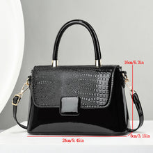 Load image into Gallery viewer, New Crocodile Pattern Women Bag Fashion Solid Color Portable Women&#39;s Shoulder Bags Handbags