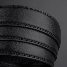 Cargar imagen en el visor de la galería, Luxury Man Leather Belt Metal Automatic Buckle Brand High Quality Belts for Men