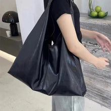 Cargar imagen en el visor de la galería, Soft PU Leather Handbag Luxury Hobo Shoulder Bag Clutch Casual Purse w136