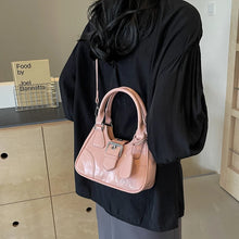 画像をギャラリービューアに読み込む, Belt Design Small PU Leather Shoulder Bag for Women 2024 Y2K Fashion Handbags and Purses Female Crossbody Bags