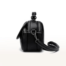 画像をギャラリービューアに読み込む, Luxury Double Zipper Women Shoulder Bags Soft PU Leather Phone Crossbody Bag Purse Clutch Shell Messenger Bag
