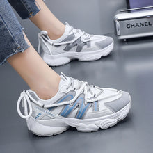 Load image into Gallery viewer, Mesh Casual Platform Sneakers Sports Shoes for Women Lace Up Sports Shoes  x49