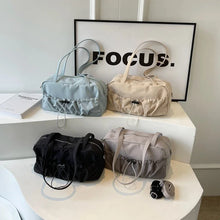 Cargar imagen en el visor de la galería, Small Cloth Shoulder Bags for Women 2024 Fashion Lady Travel Handbag Female Travel Shopper Shopping Tote Bag