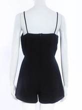 Laden Sie das Bild in den Galerie-Viewer, Summer Bodycon Rompers Black Sexy Body Shorts Clothes Female Jumpsuit Sleeveless