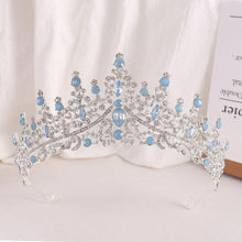 Charger l&#39;image dans la galerie, Pink Opal Princess Wedding Crowns Jewelry Head Accessories bc57 - www.eufashionbags.com