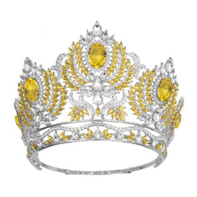 Laden Sie das Bild in den Galerie-Viewer, Luxury Tiaras Crown Headband Party Rhinestone Diadem Wedding Hair Jewelry y97