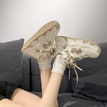 Cargar imagen en el visor de la galería, Women&#39;s Casual Skateboard Shoes Thick-soled Chunky Sneakers