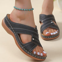 画像をギャラリービューアに読み込む, Soft Bottom Summer Women Sandals Luxury Low Heels Slippers Footwear - www.eufashionbags.com