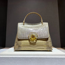 Laden Sie das Bild in den Galerie-Viewer, Luxury Designer Leather Handbag for Women New Crocodile Crossbody Bags for Women Hot Selling