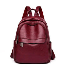 Carica l&#39;immagine nel visualizzatore di Gallery, New Multifunction Vintage Women Backpacks High Quality Back Pack Shoulders Bag - www.eufashionbags.com