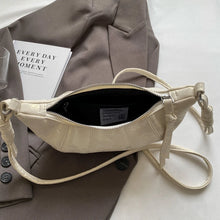 Cargar imagen en el visor de la galería, Solid Color Crossbody Bags for Women 2024 Summer Fashion Green Handbags PU Leather Small Shoulder Bag