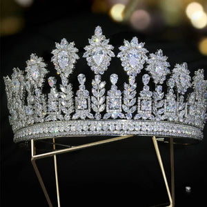 Luxury Women Hair Accessories Tiaras And Crowns Wedding Crystal Headband y12