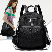 Load image into Gallery viewer, New Fashion Women Backpacks High Quality Soft Leather School Book Bags a38