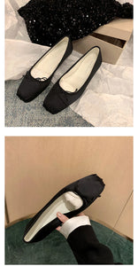 Spring Bowtie Ballet Shoes Fashion Shallow Slip On Women Flat Loafers