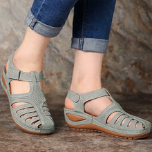 Laden Sie das Bild in den Galerie-Viewer, Women Sandals Bohemian Style Summer Shoes For Women Summer Sandals With Heels Gladiator Sandalias Mujer Elegant Wedges Shoes