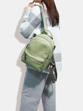Cargar imagen en el visor de la galería, Large Women Leather Backpack Knapsack Backpacks Satchel Shoulder Travel School Bag - www.eufashionbags.com
