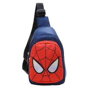 2023 Disney Marvel Children's Shoulder Bag Spiderman Cartoon Messenger Bag Large Capacity Kids Crossbody Bag Money Storage Bag