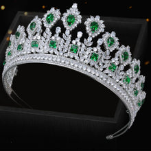 画像をギャラリービューアに読み込む, Luxury Women Hair Accessories Tiaras And Crowns Wedding Crystal Headband y12