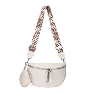 Genuine Leather Waist Bag For Women Crossbody Chest Bag n26 - www.eufashionbags.com