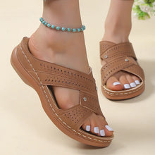 画像をギャラリービューアに読み込む, Women Sandals Low Heels Summer Shoes For Women Summer Sandals Indoor Outdoor Slippers Female 2024 Beach Elegant Zapatos Mujeres