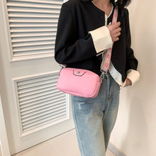 Charger l&#39;image dans la galerie, Retro Small PU Leather Shoulder Bag for Women 2024 Y2K Fashion Handbags Crossbody Bags