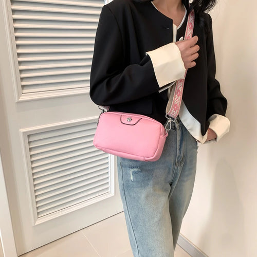 Retro Small PU Leather Shoulder Bag for Women 2024 Y2K Fashion Handbags Crossbody Bags