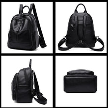 Load image into Gallery viewer, Large Women Backpack soft Leather School Bags For Girls Travel n07 - www.eufashionbags.com