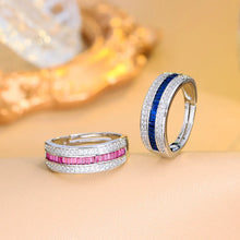 画像をギャラリービューアに読み込む, Cubic Zirconia Round CZ Eternity Engagement Rings Wedding Band Jewelry for Women b57