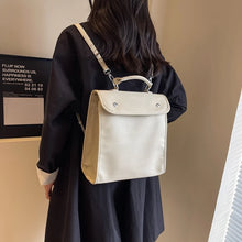 画像をギャラリービューアに読み込む, Retro Small PU Leather Backpack For Women Shoulder Bags Teenagers Girls Travel Backpacks