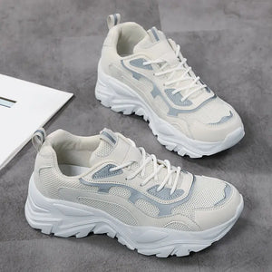 Women Vulcanize Shoes New Platform Sneakers Thick Sole Running Casual Shoes