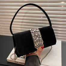 Charger l&#39;image dans la galerie, 2024 Luxury Designer Women Evening Clutch Wool cloth Chic Handbags a143