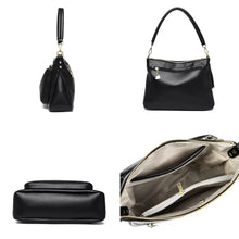 Carica l&#39;immagine nel visualizzatore di Gallery, Fashion Tassel Large Handbags Luxury Soft Leather Women Shoulder Bags a145