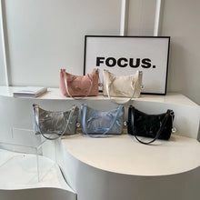 Laden Sie das Bild in den Galerie-Viewer, Bow Design Cute Small Crossbody Bags with Short Handle for Women 2024 Designer Handbags PU Leather Shoulder Bag