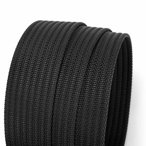 Classic Man Knitted Canvas Tactical Belt For Men High Quality 1.5 Inch Nylon Strap