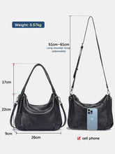 画像をギャラリービューアに読み込む, Genuine Leather Hobo Bag Women Classic Casual Handbag Shoulder Tote Purse y32 - www.eufashionbags.com