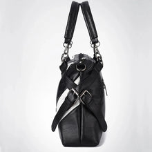 Laden Sie das Bild in den Galerie-Viewer, Luxury Patchwork Handbag Women PU Leather Handle Bag Fashion Brand Crossbody Bag Designer Large Shoulder Bag