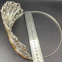 Load image into Gallery viewer, Luxury Tiaras Crown Headband Women Rhinestone Diadem Wedding Hair Jewelry y102