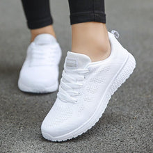 画像をギャラリービューアに読み込む, Fashion Women Breathable Sneakers Walking Casual Shoes Mesh Flat Shoes - www.eufashionbags.com