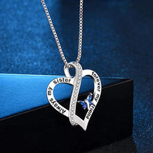 Laden Sie das Bild in den Galerie-Viewer, Blue Butterfly Love Heart Women Necklace Pendant Fashion Neck Accessories Gift - www.eufashionbags.com