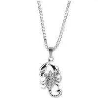 画像をギャラリービューアに読み込む, Fashion Scorpion Pendant Necklace Women/Men Metallic Style Jewelry hn07 - www.eufashionbags.com