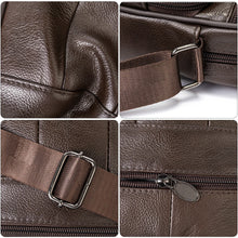 Charger l&#39;image dans la galerie, Genuine Leather Men&#39;s Shoulder Bags Small Crossbody Messenger Bag